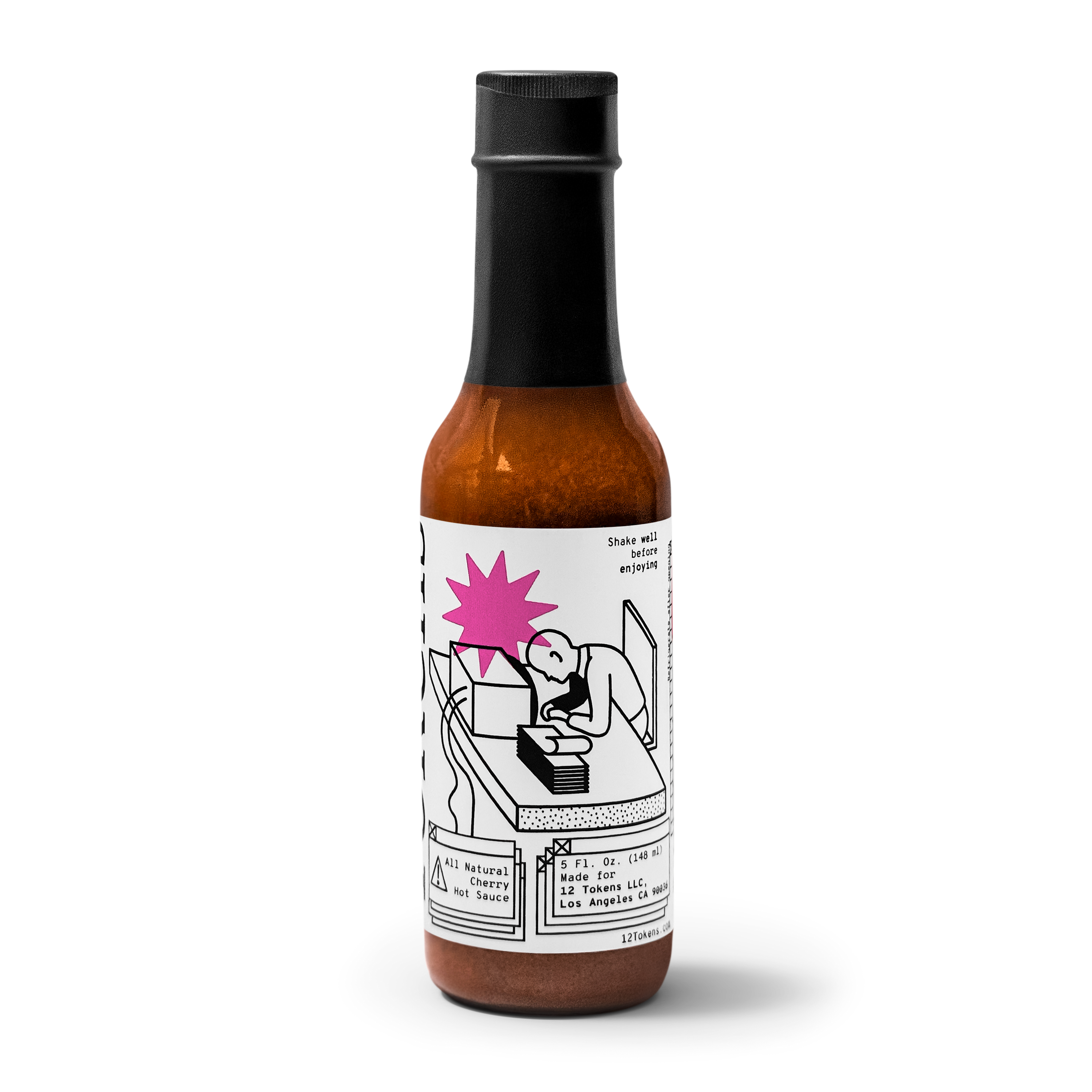12 Tokens Cherry Hot Sauce